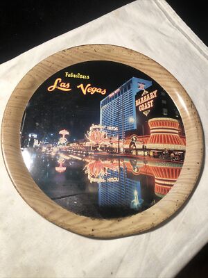 Vintage  Tip Tray Ashtray Fabulous Las Vegas Barbary Coast Flamingo Hilton 11 