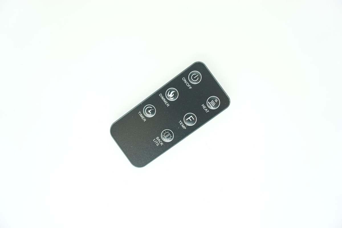 Remote Control For BizHomart TEFW914-50F Wall Mounted Electric Fireplace  Heater | eBay