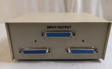 2 Port DATA TRANSFER SWITCH w 25 pin Connectors 22030582
