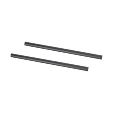 2x 19mm Tubes 13.78" Length w/ 1/4" Female to M16 Male Plugs fr DSLR Support Rig