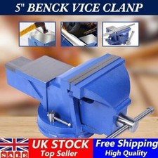 5" Heavy Duty Bench Vice 125mm Rotating Workbench Vice Jaw Table Vice Clamp Tool
