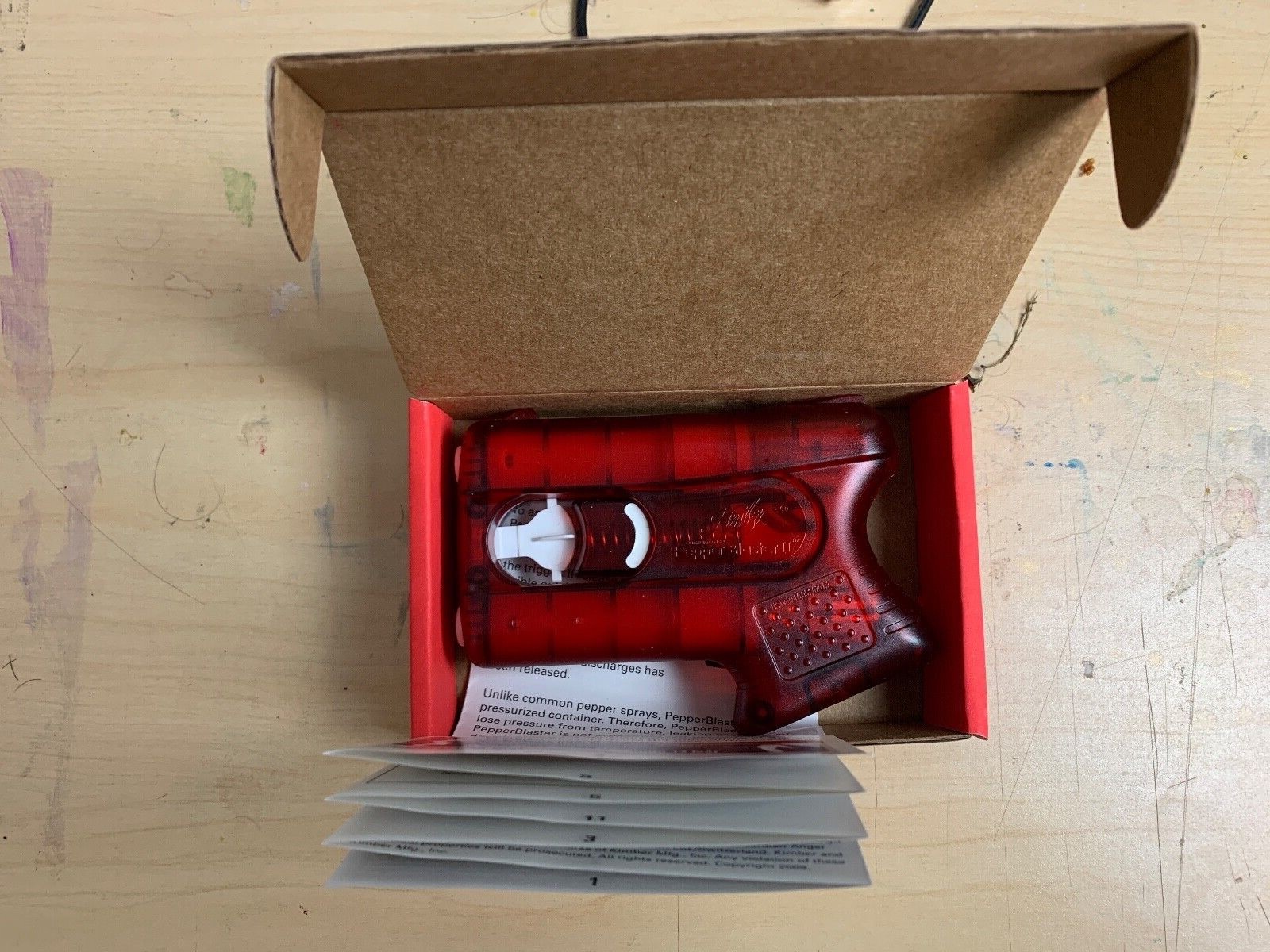 Kimber Pepperblaster II Red Pepper Spray New Expiration 12/31/2027 eBay