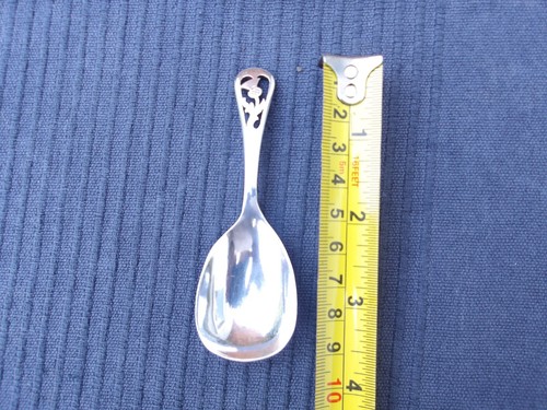 Frank Cobb & Co Ltd 1920 Plata Esterlina Caddy Cuchara Diseño Cardo Escocés - Imagen 1 de 18