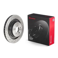 2X Bremsscheibe Prime Line - UV Coated Brembo 09.A822.11 FüR Mercedes CLS Klasse