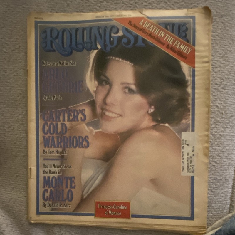 Rolling Stone April 1981 Issue - Princess Caroline of Monaco Cover, Illustrated