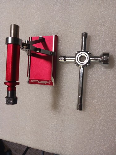 Aluminum RC Wheel-Tire Balancer for 12mm & 17mm Hex Lot Nitro Brushless 