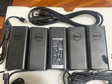 Lot Of 5x For Dell 65W USB Type C Adapter With Power Cord Latitude XPS New