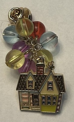 Disney - Pixar Up - House 3D Balloons Marble Gold Pin
