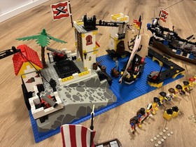 2x Lego Pirates: 6271 + 6277, Imperial Flagship and Outpost, 1992, p.z. 6285