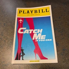 Catch Me If You Can Playbill - March 2011 - Aaron Tveit and Norbert Leo Butz
