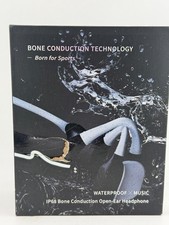 Waterproof Bone Conduction Bluetooth Headphones Open-Ear