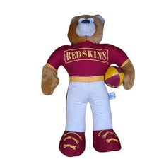 Vintage 1993 NFL Redskins Good Stuff Sportstuff Team NFL Plush Bear