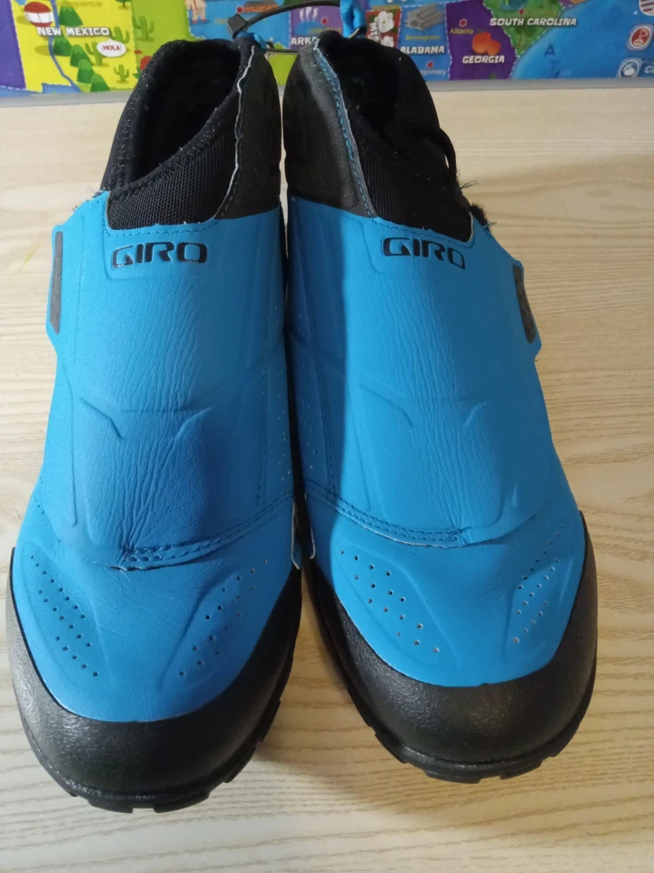 Giro Terraduro mens Cycling shoes size 9 1/2mid Blue - Image 2 of 4