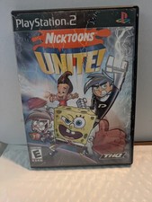 Nicktoons Unite (Sony PlayStation 2, 2005) Tested & Working CIB