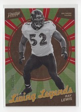 2023 Panini Prestige Ray Lewis Living Legends Xtra Points Red /399 Ravens