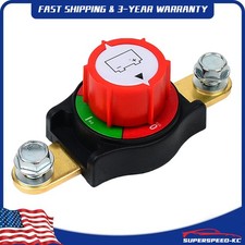 Side Post Battery Disconnect Switch 275a 12v-48v For Car Truck Rv Marine Boat Side Post Battery Disconnect Switch 275a 12v-48v For Car Truck Rv Marine Boat