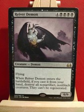 Reiver Demon - Duel Decks: Divine vs. Demonic - Rare - Played (see pics) MTG