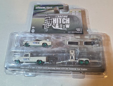 greenlight hitch & tow 1969 ford f-100 & 1969 ford mustang  boss 429 chase