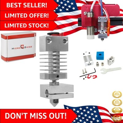 Upgrade Your 3D Printer: Microswiss Hotend Kit for CR-10s Pro/Max & Ender 3 V2