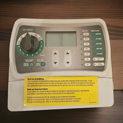 Rain Bird Sprinkler System Lawn Grass Watering Timer Water Controller SST900IN