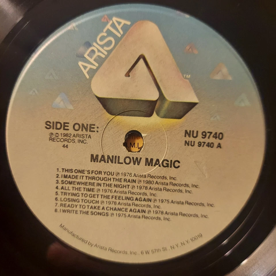 Barry Manilow /Manilow Magic (Greatest Songs Compilation) Arista  NU 9740/VG+/VG - Image 3 of 4