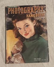 Vintage Photography Camera Handbook 11 1943 Book MCM paperback FREE SHIP