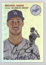 2023 Chrome Platinum Anniversary Topps Refractor 198/499 Michael Grove #39 6u5