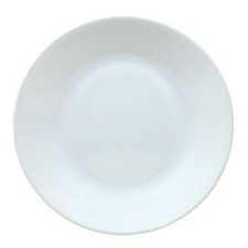 Corelle Plate Vitrelle Glass 17cm Winter Frost White Microwave Dishwasher Safe