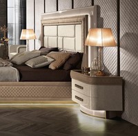 Schlafzimmer Konsolen Nachttisch Beistelltisch Modern Design MöBel Holzbeige Neu