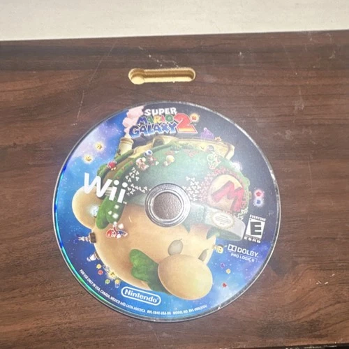 Nintendo Super Mario Galaxy 2 Nintendo Wii Game Disc NTSC-U/C E Platformer🔥