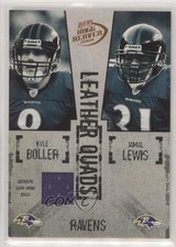 2004 Playoff Hogg Heaven Single Jerseys /150 Kyle Boller Jamal Lewis Ray HOF 1t6