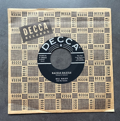 7'' Bill Haley - Razzle-Dazzle / Two Hound Dogs - US Decca