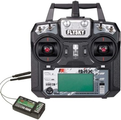 Flysky FS-i6X 6-10Default 6CH 2.4GHz AFHDS RC Transmitter w/ FS-iA6B Receiver