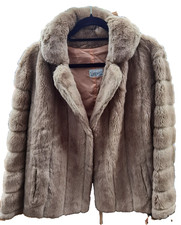 Vintage Sanro Faux Fur Jacket - Large - Very high quality