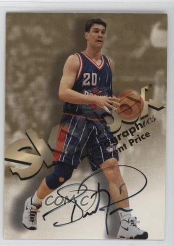 1998-99 Skybox Premium Autographics Brent Price Auto