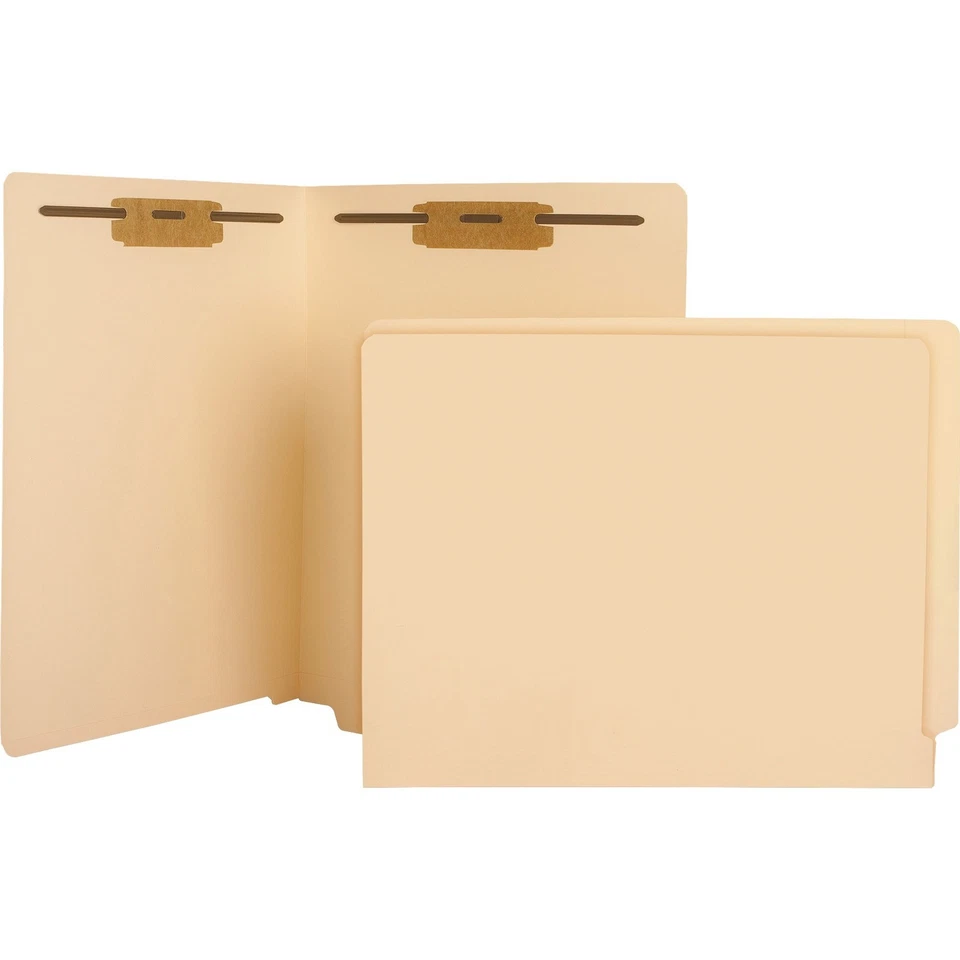 Carpeta de archivos Sparco End Tab - Letra - 8,50" X 11" - Capacidad de sujetador de carpeta de 2" Foto 2 de 4