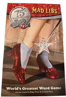 BRAND NEW~The Wizard of Oz Mad Libs 75th Aniversary