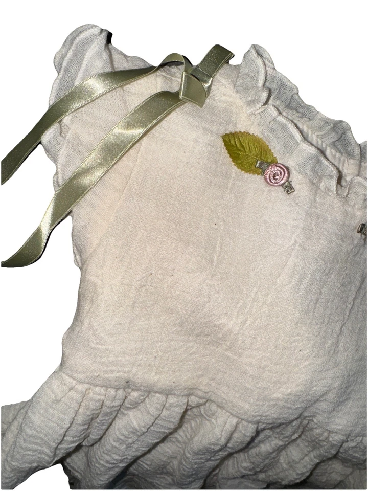 Biscotti платье младенца ясельного возраста прозрачный цветок девочка бутоны розы богемное 24 месяца новый с Ярлыками недостаток - Изображение 3 из 4