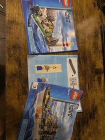 LEGO City: Coast Guard Patrol (60014)  98% Complete Missing One Instruction Book