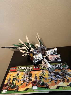 Lego Ninjago 9450 Epic Dragon Battle (dragon only) With Instruction Books 1 & 2