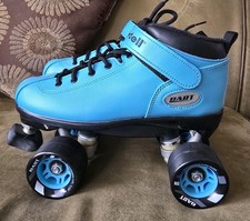 Riedell Dart roller skates quad unisex size 7 blue