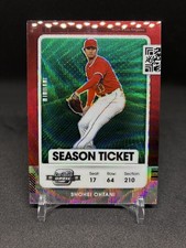 2021 Panini Contenders - Shohei Ohtani #100 Optic Green Wave Ticket