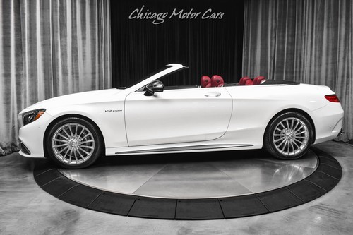 2017 Mercedes-Benz S65 AMG Cabriolet MSRP $254,990+ Diamond White Carbon Fiber