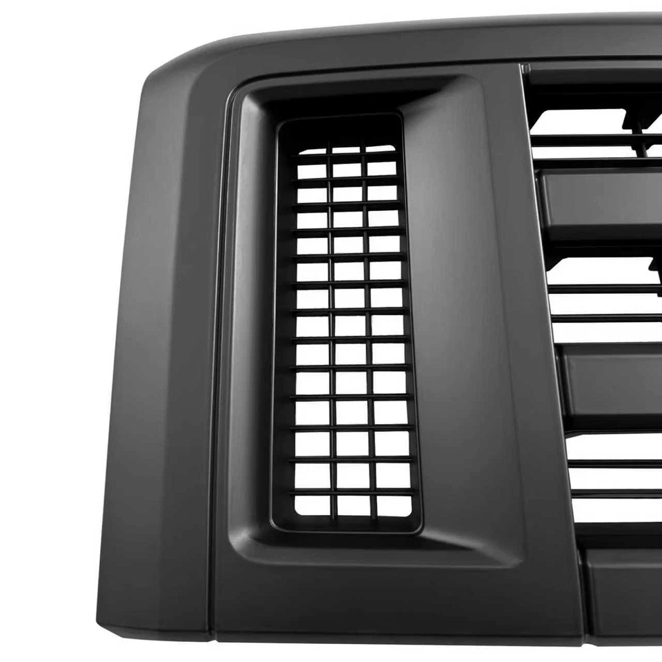 Rejilla para Ford E150 E250 2008-2014 E350 Super Duty negro mate Foto 4 de 4