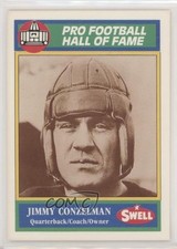 1990 Swell Pro Football Hall of Fame Jimmy Conzelman #34 HOF 0kb0