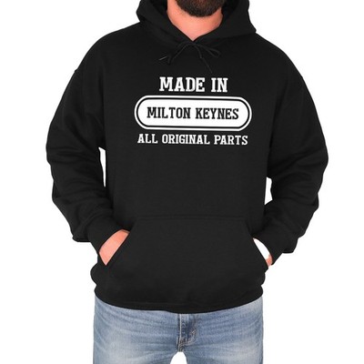 Made In Milton Keynes All Original Herren Hoodie Milton Keynes Geschenk für Ihn