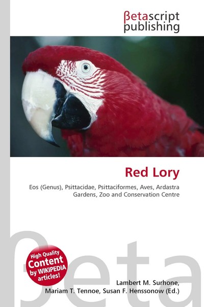 Lambert M. Surhone (U. A.) | Red Lory | Taschenbuch | Englisch (2026)-image