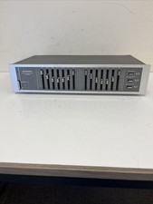 Pioneer SG-550 7-Band Stereo Graphic Equalizer Vintage Japan Silver Face, Tested