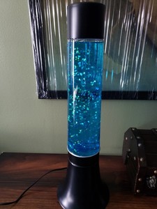 ラバランプ サイケレトロ y2k ラメ ブルー Y2k Lava Lamp | eBay