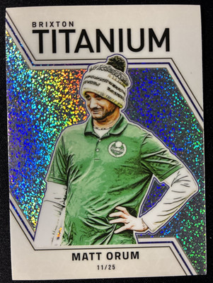 2025 Brixton Titanium Lux #37 Matt Orum /25